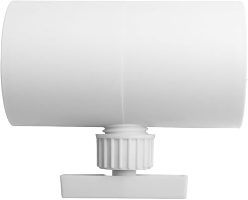 Kunststoff-Luftmengenregelventilk,verstellbarer Griff für präzises Luftstrommanagement in Kanalsystemen, PVC-Belüftungsk, Absperrklappe, runder Schalter, Luftstopp und Rückschlagventil (75mm)