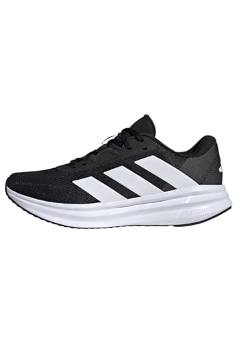 adidas Herren Galaxy 7 Running Shoes Nicht-Fußball-Halbschuhe, Core Black/Cloud White/Carbon, 45 1/3 EU