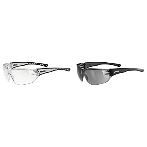 Uvex Fahrrad-Sportbrille SGL 204 Clear 2012 & Unisex – Erwachsene, sportstyle 204 Sportbrille