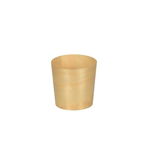 Holzschalen rund EKO fingerfood 12pcs