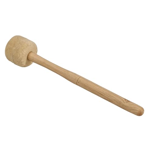 Universal Gongschlägel aus Filz und Holz - Professionelle Gewichtung, Ideal für Alle Gonggrößen, Vollklang, Hochwertiges Percussion-Zubehör für Gongs & Tam-Tams