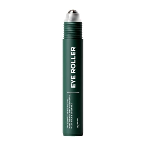 Wolf Project Under Eye Roller mit Koffein, Vitamin C und Peptiden - Energetisierendes Augenserum gegen dunkle Augenringe und Schwellungen, feine Linien, Falten (15 ml)