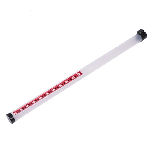 cadciehe Golfball-Retriever zum Halten von 21 Bällen, professioneller Picker, Golfball-Shag-Rohr, Kunststoff-Retriever-Sammler, Übungs-Pick-up-Sauger-Werkzeug, 35,8 Zoll Schwarz