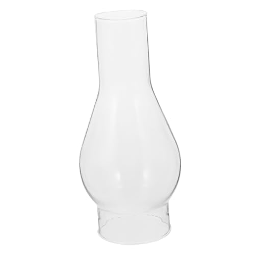 Garneck Vintage Öllampe Glasschirm Für Petroleumlampe Dekorativer Lampenschirm Aus Klarglas Geeignet Für Kerosin Öllampen Einfach Zu Installieren Praktische Und Ästhetische Beleuchtungslösung