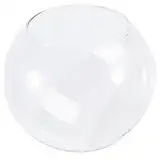 BUGUUYO Hamster Kühlnest Aus Glas Transparentes Pet Hut Für Hamster Und Igel Kreatives Schlafnest Für Sommer Durchsichtige Haustierunterkunft Für Kleine Tiere