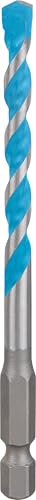 Bosch 1x EXPERT HEX-9 Multi Construction Bohrer (für Beton, Weiche Fliesen, Ø 6,00 mm, Professional Zubehör Schlagbohrer/Schrauber, Bohrmaschine/Schrauber)