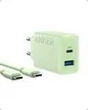 Anker 20W USB C Ladegerät, iPad Netzteil, USB-Schnellladenetzteil, iPad Ladegerät, Kompatibel mit iPhone 16/15/iPhone 15 Plus/iPhone 15 Pro/iPhone 15 Pro Max/iPad und mehr (mit 151cm USB-C Kabel)