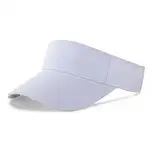 Aomig Visor Cap, Mode Schirmmütze Herren und Damen, Atmungsaktiv und Schweißabsorbierend Sommerkappe Kappe mit Sonnenvisier, Sonnenschutz Schirmcap für Outdoor Golf Baseball Tennis (Weiss)