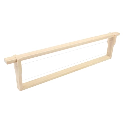 10x Deutsch Normal Rähmchen Hoffmann 110 mm gedrahtet für DNM Halb Zargen Imkerei Bienen Beuten