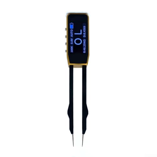 LCR-1S Smart Pinzette Bridge LCR Tester, Mini Smart Pinzette mit Farb-IPS-Bildschirm, für Induktivitäts-Durchgangs-Diodentest-Messung