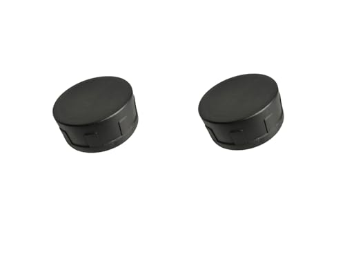 PP Gewindefitting Deckel Schwarz PN10 Fittings Endkappe Innengewinde 2 Zoll 2 Stück