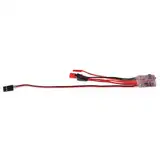 Alipis Elektronischer Drehzahlregler Für Rc Motoren Gebürsteter Windenschalter Controller Vielseitig Einsetzbar Für Ferngesteuerte Autos Und Boote Hohe Stabilität