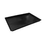 Yesuitme Ersatzpfanne aus Kunststoff für Yoshome Hundekäfig, schwarze Reinigungsschale für Haustierkäfige, Käfige, Zwinger, Hunde (105 x 6,8 x 3,5 cm)