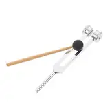 YARNOW 1Satz Ohrgabel aus Aluminiumlegierung Ergonomische Stimmgabel für Meditation Stressabbau und Polierte Oberfläche Langlebig und Leicht