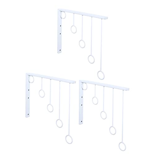 HOMOCONO 1 Set Wäschegeschäft Wandbehang Kleiderbügel Wandbekleidung Display Rack Kleidung Ring
