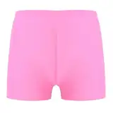 TTAO Schwimmbekleidung Mädchen Badehose Kinder Badeshorts Shorts UV-Schutz Schwimmhose Yoga Tanz Sport Kurze Hosen Rosa 122-128