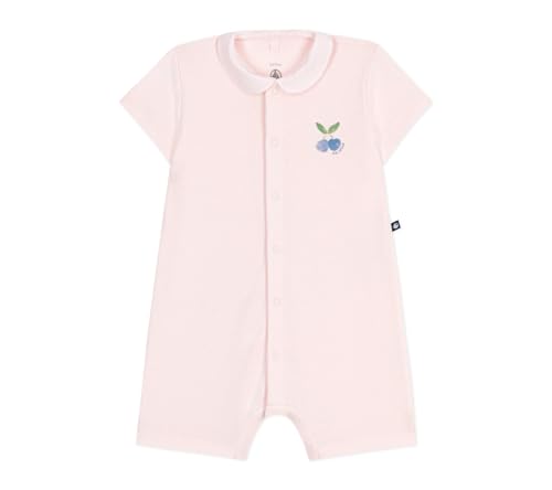 Petit Bateau Baby Mädchen A0CG0 Combicourt, Rosa, 0-3 Monate
