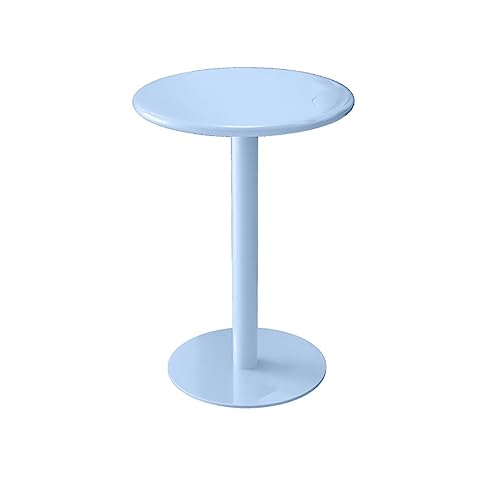 Bistrobar für kleine Räume, Metall, Eisen, für Bar, Pub, Küche, Wohnzimmer, Durchmesser 40 cm x Höhe 56 cm, Blau