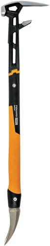 Fiskars Abbruchwerkzeug IsoCore L für eine Vielzahl von Abbrucharbeiten, Länge: 75,3 cm, Gewicht: 2,6 kg, Schwarz/Orange, 1027221