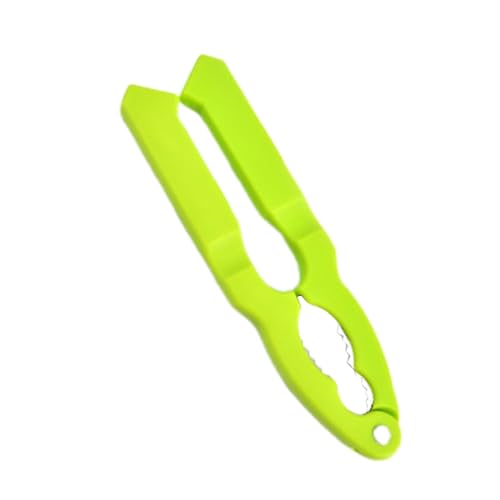 Nussknacker – Nussschäler mit offenem Clip, robuster Kastanienschneider, Krabbenknacker-Schäler, Nusszange mit offenem Clip für Restaurant, Bäckerei, Nussladen
