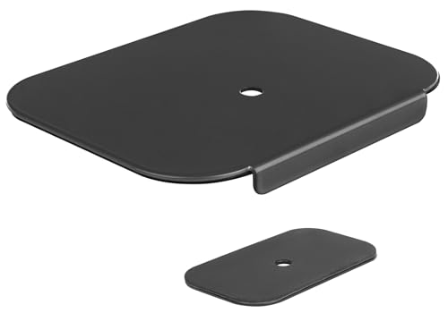 my wall Verstärkungs-Montageplatten-Kit für Tischplatten – HZ28L, Unterstützung für Monitor Halterungen, 2 Schutzplatten für Schreibtisch, Verstärkung für Monitorarme