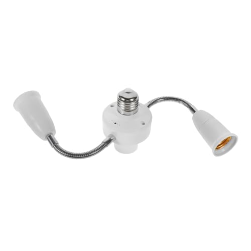 Artibetter E27 Mehrfach Lampenfassung Adapter Mit Flexibler Schlauchverlängerung Dreifach Und Vierfach Lampenhalter Für Individuelle Lichtgestaltung Ideal Für DIY Beleuchtungslösungen