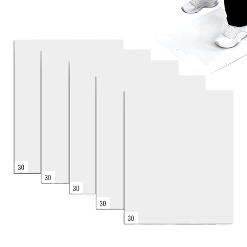 Basketball Klebepad Klebematten Ersatz, Selbstklebende Basketball Griffmatte Klebefolie Für Basketballschuhe, Basketball Sticky Pad Zum Entfernen Von Staub Und Schmutz Von Schuhe (150 Blatt)