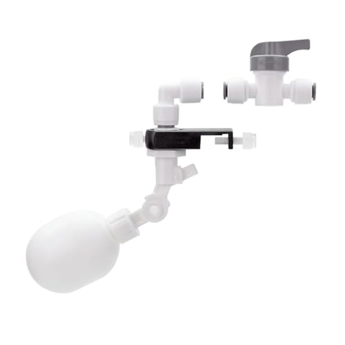 LUOFENG Schwimmerventile, automatischer Wasserfüller, verstellbarer Schwimmer für Ventile, automatische Lösung für Süßwasser und Marine, einfache Montage