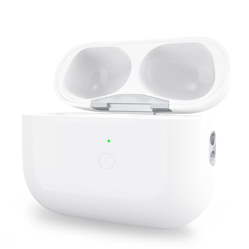 Kabellose Ladehülle für Air Pods Pro 1/2 Generation, Wireless Charging Case für Air Pod Pro 1 and Pro 2 Replacement mit Bluetooth-Synchronisationstaste, Ohrhörer Nicht im Lieferumfang enthalten