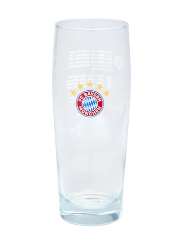 FC Bayern München Halbeglas | Bierglas | 2er-Set | Erfolge