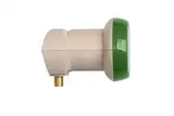 HUMAX Green Power Single-LNB, Stromspar-LNB, Satelliten universal LNB, LTE-Filter, 1 Teilnehmer inkl. Wetterschutzgehäuse und vergoldete F-Buchse, für digitales Fernsehen in HD, Full HD und 4K UHD