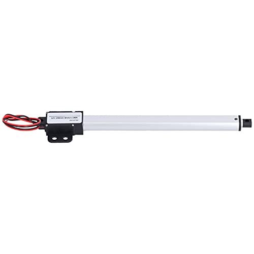 Akozon Hochgeschwindigkeits-, Kompakter Elektrischer Linearantrieb mit 150 Mm Hub, Geräuscharmem Betrieb und Kurzschlussschutz – Geeignet für den Außenbereich (Hub 150 mm – 8