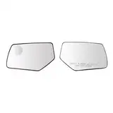Ersatzspiegelglas Auto-Seitenspiegel-Glaslinse Mit Heizung Für GMC Für Yukon Für XL 2015 2016 2017 2018 2019 2020 Auto Außenspiegel Glas(A Pair)