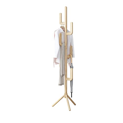 Huthalter-Organizer Boden stehende Kleiderständer Schlafzimmer Ecke Baumförmige Mantelregal Wohnzimmer Korridor Vertikale Garderobe, Gebraucht for Kleiderbügel Jacken Taschen Mäntel Kleiderbügelstände