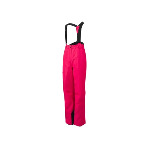 Crivit Kinder & Jugendliche Ski Hose Skihose, Girls, wasserabweisendes Obermaterial (146/152, Deep Pink)