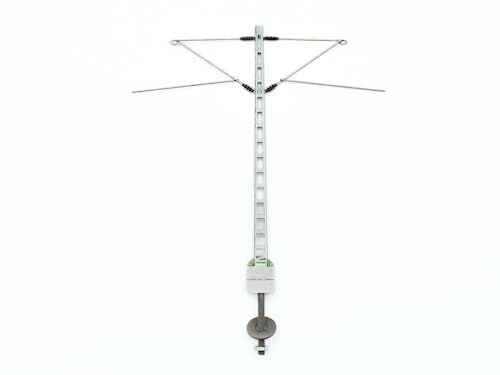 Sommerfeldt 186 Mittelmast mit 2 Ausleger der DR, DB, MAV - H0/H0m - 1 Stück im Beutel