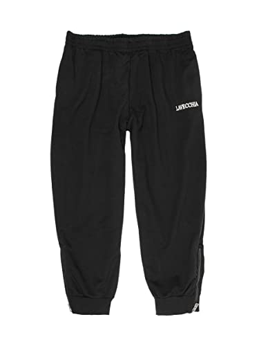 Lavecchia Übergrößen Jogginghose Herren Hose Jogging Freizeit Trainingshose LV-2018 (Schwarz, 8XL)