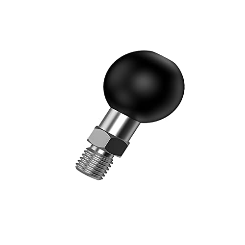 1-Zoll Ball Mount Ball Adapter Motorrad ATV Rückspiegel Schraube Kugelkopf 3/8-16 Kompatibel mit RAM Mounts(SZ-3/8 * 1