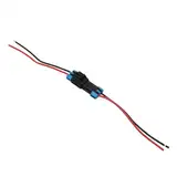Wasserdichte Nylon-2-polige DT-Stecker, geeignet für Autos, Fahrräder und Marine-Ausrüstung (1 Stück)