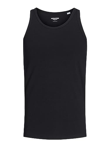 JACK & JONES Male Tanktop Basic-Black, M