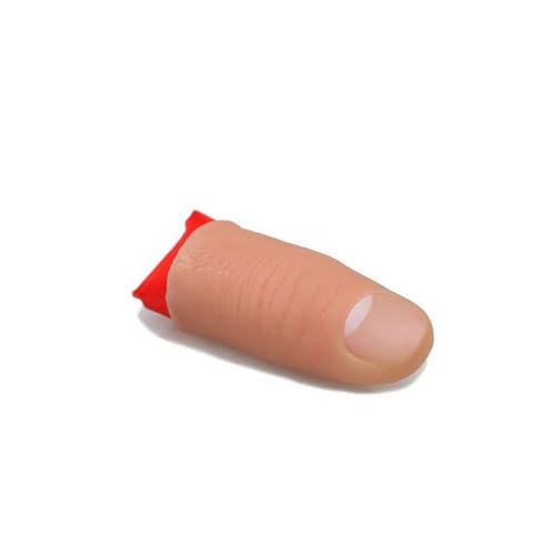 Zauberdaumen - Magie Daumenspitze | Zaubertrick Falscher Finger Magic Trick Fingers | Fake Fingerkuppe | Magische Daumenspitzen | Zaubertrick Fingerkuppe Tuch | Zauberdaumen Magisches Fingeraccessoire