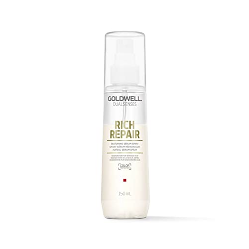 Goldwell Dualsenses Rich Repair Aufbau Serum Spray für trockenes und geschädigtes Haar, 150 ml, Unparfümiert