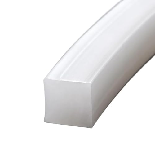 5m Hochtemperaturbeständiger Silikondichtungsstreifen, Industrietauglich, Robust & Langlebig Dichtung für Maschinenbau & Heimanwendung(4 * 4mm)