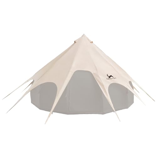 TOMOUNT Tipi Baumwolle Zelt Abdeckung Plane Rainfly