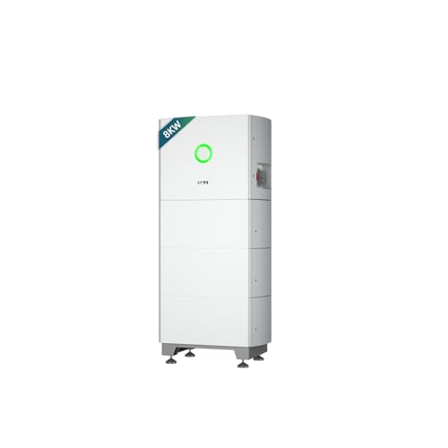 Offizieller SAJ Hybrid 3-Phasen Solar Stromspeicher Wechselrichter, All-in-One Solar Strom Energiespeicher System, Three Phase Solarspeicher Hochspannungs 8kW Inverter +15kWh LiFePO4 Batterie Modul