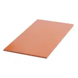 DryiC Bakelitplatte Bakelitplattenisolierung Phenolharzplatte Dunkelrot Für Bauteile, 30cm X 30cm