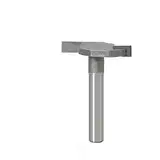 1 Stck. 6 mm/6,35 mm Schaft Klassischer T-Nut-Fräser C3 Hartmetall "T"Typ Biskuitfugenschlitzfräser Holzfräser(6mm NO 1)