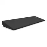 blizz-z Profi-Bordsteinrampe Gummi schwarz Breite 80 cm, Höhe 7 cm, Tiefe 25 cm (1 Stück) | Gummikeil Rollstuhlrampe Auffahrrampe Auffahrkeil Auffahrhilfe Türschwellenrampe Autorampe