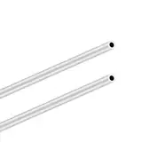 LAVMHAB 6063 Aluminium Rundrohr 10mm OD/Außendurchmesser x 2,0mm Wandstärke, 300mm Länge, Runde Aluminium-Schläuche Aluminium rohre Nahtlose gerade Rohre (2 Stück)