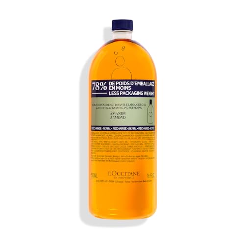 L'OCCITANE - Öko-Nachfüllung Duschöl Mandel - 500 ml - In Frankreich hergestellt
